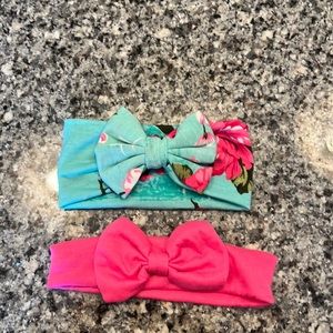 Set of 2 babygirl/toddler headbands